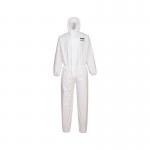 Portwest Biztex Pro Coverall Type 56 White Large ST90WHRL POW35813