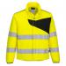 Portwest PW2 Hi Vis Softshell 2L 4XL YellowBlk POW35851