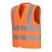 Portwest Hi Vis Junior Band and Brace Vest L Orange (Pack of 10) POW35870