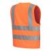 Portwest Hi Vis Junior Band and Brace Vest L Orange (Pack of 10) POW35870