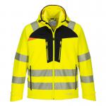 Portwest DX4 Hi Vis Softshell 3L 4XL YellowBlk POW35942