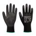 Portwest PU Palm Glove Latex Free Retail Pack M Blk (Pack of 12) POW36052