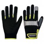 Portwest Pw3 General Utility Glove 1 Pair BlackYellow Medium (Pack of 12) A770BKYM POW36109