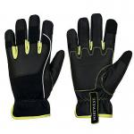 Portwest Pw3 Tradesman Glove 1 Pair BlackYellow Large (Pack of 12) A771BKYL POW36113