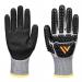 Portwest Waterproof HR Cut Impact Glove 1 Pair GreyBlack Large AP55G8RL POW36134