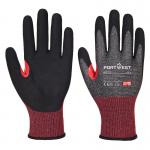 Portwest CS Cut F18 Nitrile Glove M Blk (Pack of 12) POW36249