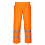 Portwest Hi Vis Rain Trousers XS Orange POW36375