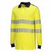 Portwest PW3 Flame Resistant Hi Vis Polo Shirt L YellowBlk POW36404