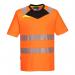 Portwest DX4 Hi Vis T-Shirt SS M OrangeBlk POW36501