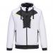 Portwest DX4 Zipped Hoodie L White POW36512