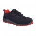 Portwest Portwest Compositelite Wire Lace Safety Trainer Knit S1P 37 BlkRed POW36575