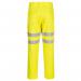 Portwest Eco Hi Vis Work Trousers 28 Yellow POW36638