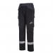 Portwest WX3 FR Service Trousers 30 Blk POW36827