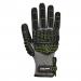 Portwest VHR15 Nitrile Foam Impact Glove XL BlkGreen (Pack of 12) POW38188