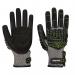 Portwest VHR15 Nitrile Foam Impact Glove XL BlkGreen (Pack of 12) POW38188