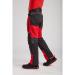 Portwest WX3 Work Trousers 28 Deep Red POW38252