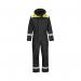 Portwest Pw3 Winter Coverall BlackYellow Large PW353BKYL POW38694