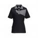 Portwest Pw2 Womens Polo Shirt Short Sleeve BlackZoom Grey Medium PW219BZRM POW38725