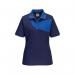 Portwest Pw2 Womens Polo Shirt Short Sleeve NavyRoyal Large PW219NRRL POW38730