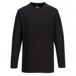 Portwest Long Sleeve T-Shirt L Blk POW38748