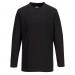 Portwest Long Sleeve T-Shirt L Blk POW38748