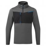 Portwest WX3 Half Zip Tech Fleece L Metal Gry POW38778