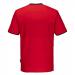 Portwest PW2 Cotton Comfort T-Shirt SS L RedBlk POW38854