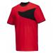 Portwest PW2 Cotton Comfort T-Shirt SS L RedBlk POW38854