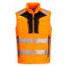 Portwest DX4 Hi Vis Hybrid Baffle Bodywarmer 4XL OrangeBlk POW38897