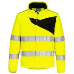 Portwest PW2 Hi Vis Fleece 4XL YellowBlk POW38977