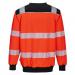 Portwest PW3 Hi Vis Sweatshirt 4XL RedBlk POW38991