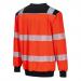 Portwest PW3 Hi Vis Sweatshirt 4XL RedBlk POW38991