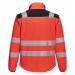 Portwest PW3 Hi Vis Softshell 3L 4XL RedBlk POW39096