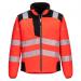 Portwest PW3 Hi Vis Softshell 3L XL RedBlk POW39100