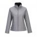 Portwest Womens Print and Promo Softshell 2L L Gry Marl POW39347