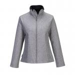 Portwest Womens Print and Promo Softshell 2L XS Gry Marl POW39351