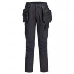 Portwest DX4 Craft Detachable Holster Trousers 28 Blk POW39705