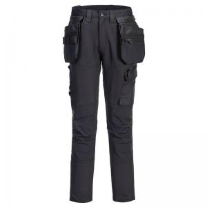 Portwest DX4 Craft Detachable Holster Trousers 41 Blk POW39713