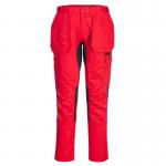 Portwest WX2 Eco Stretch Holster Trousers 28 Deep Red POW39763