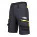 Portwest DX4 Detachable Holster Pocket Shorts 26 Metal Gry POW40992