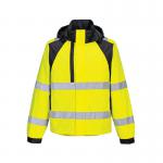 Portwest Wx2 Eco High Visibility Rain Jacket YellowBlack 3XL CD860YBRXXXL POW41045