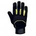 Portwest Mechanics Anti-Vibration Glove 1 Pair Black Large A791K8RL POW41408