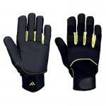 Portwest Mechanics Anti-Vibration Glove 1 Pair Black 2XL A791K8RXXL POW41412