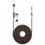 Portwest 10m Rope Guided Fall Arrest BlackOrange FP90K1R POW41612