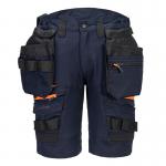 Portwest DX4 Detachable Holster Pocket Shorts 26 Dark Navy POW41866