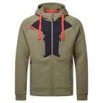 Portwest DX4 Zipped Hoodie M Moss Green POW42333