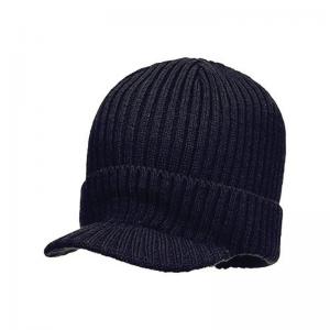 Portwest Beanie Hat with Peak Navy HA24NVR POW44129