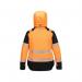 Portwest Pw3 High Visibility Womens Winter Jacket OrangeBlack Small T162OBRS POW44373