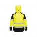 Portwest Pw3 High Visibility Womens Winter Jacket YellowBlack Large T162YBRL POW44378