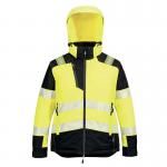 Portwest Pw3 High Visibility Womens Winter Jacket YellowBlack Medium T162YBRM POW44379